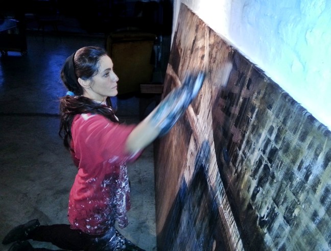 Fernanda Piamonti at work