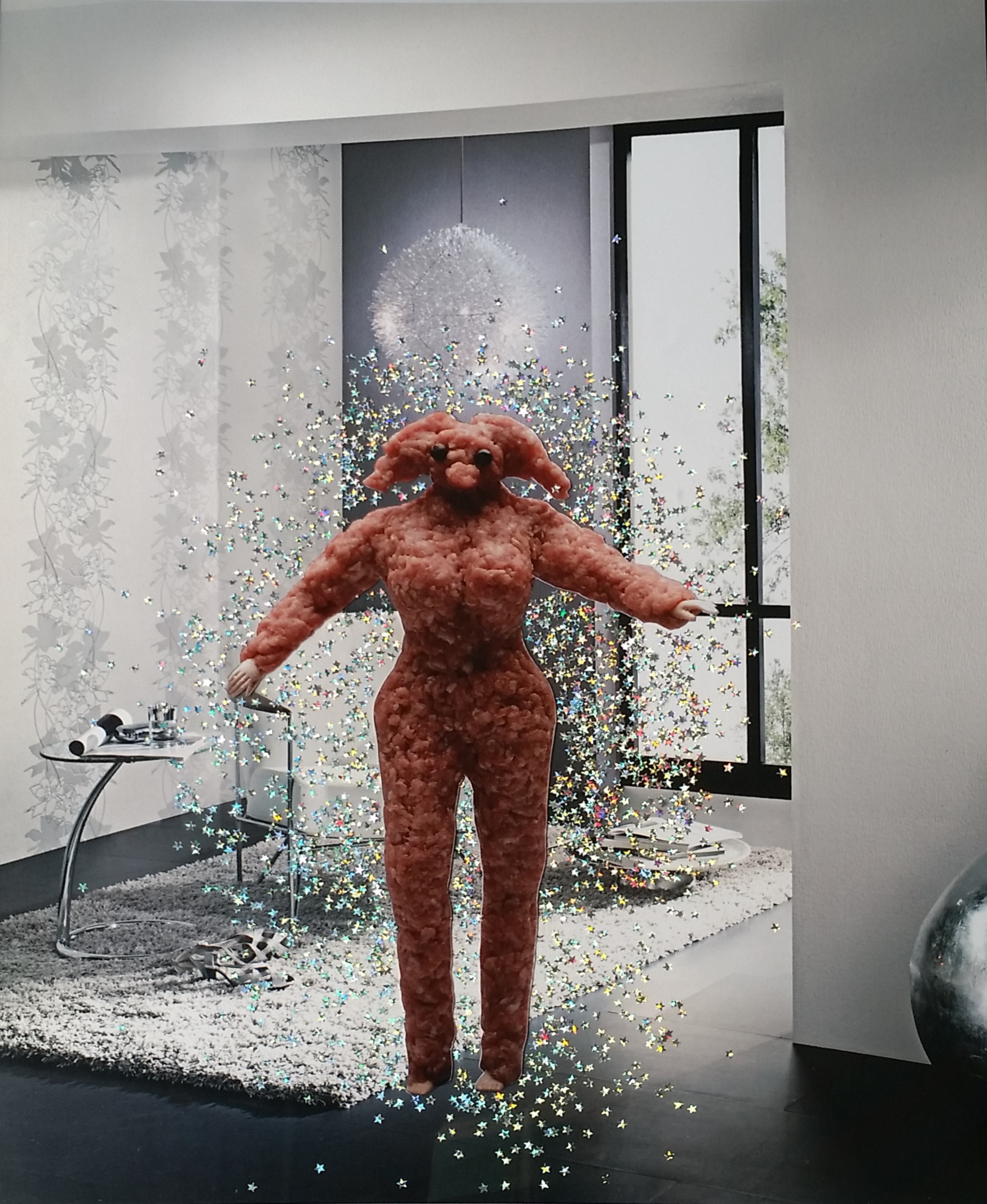 Christel Mett - Collage, 40 x 30 cm, 2016